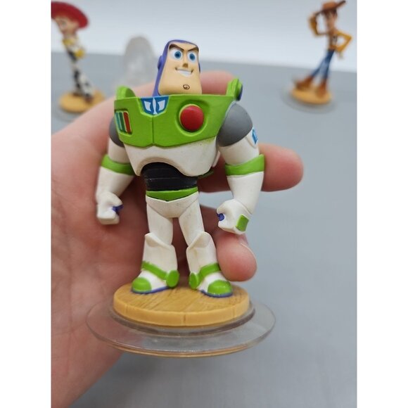 Disney Infinity Toy Story, Woody, Jessie, Buzz Lightyear & Crystal, Lot Of 4 - Picture 8 of 13